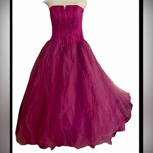 Vintage Mori Lee by Madeline Gardner Ball Gown 2002